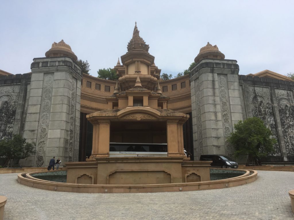 Amata Castle in Chonburi, Thailand, built by founder and CEO Vikrom Kromadit. His life story in book form is available for purchase at every 7-11 in Thailand. (Brian Garrett-Glaser)