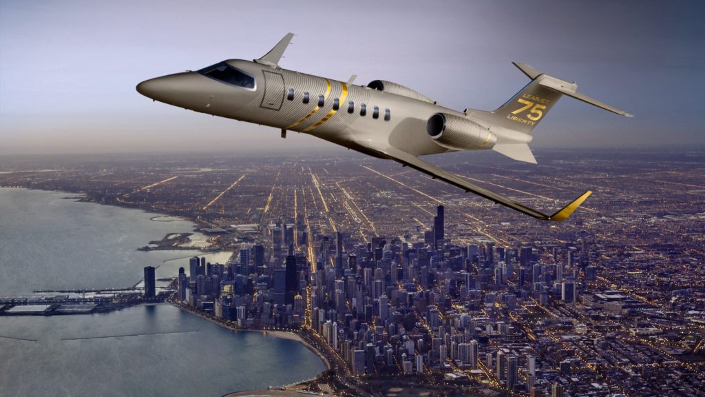 The Learjet 75 Liberty. (Bombardier)