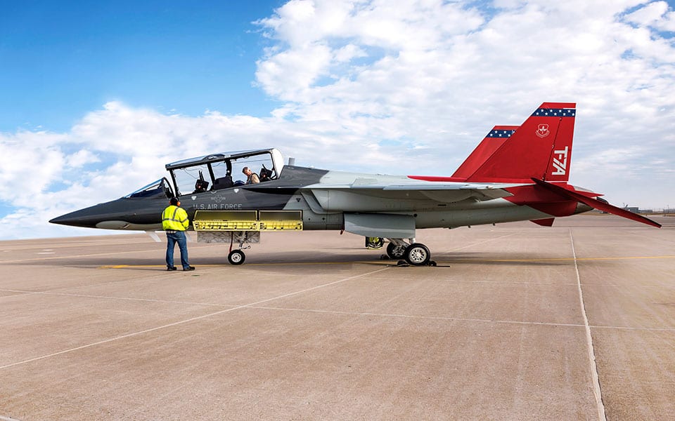 Boeing T-7A Red Hawk advanced jet trainer 