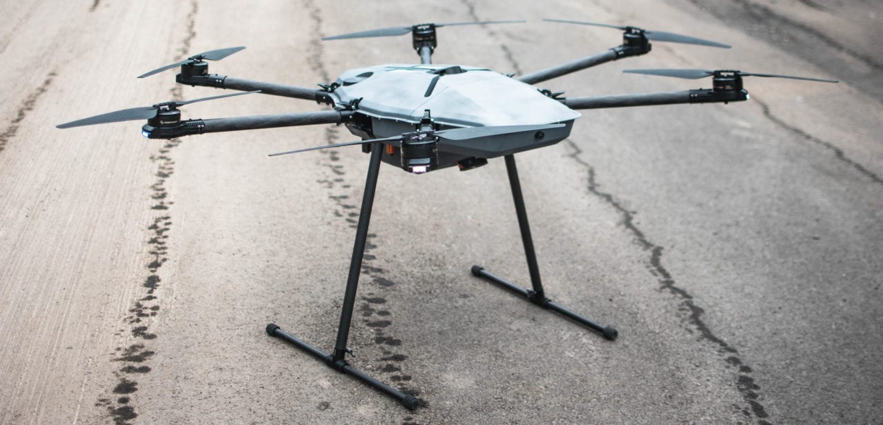 Fortem s F700 DroneHunter Open Architecture Autonomous Drone to
