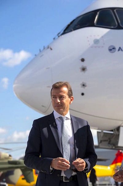 Airbus CEO says state support may be needed to develop new aircraft