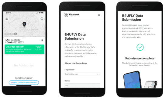 Kittyhawk drone deals app