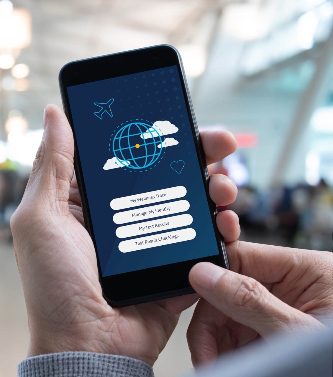 Ge'S Blockchain-Powered Wellness App Makes Debut At Albany International  Airport - Avionics International