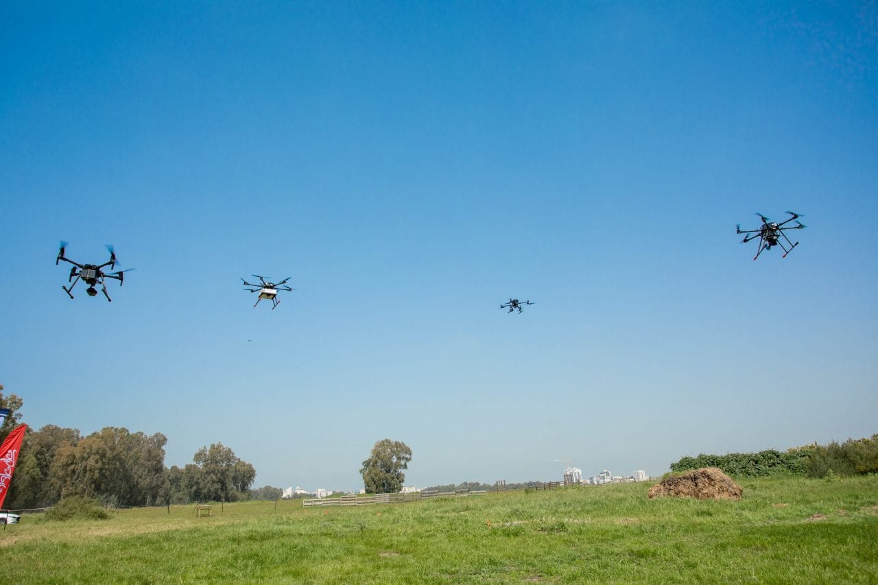 Test clearance drone 2021