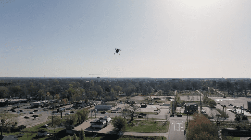 droneup walmart drone bentonville