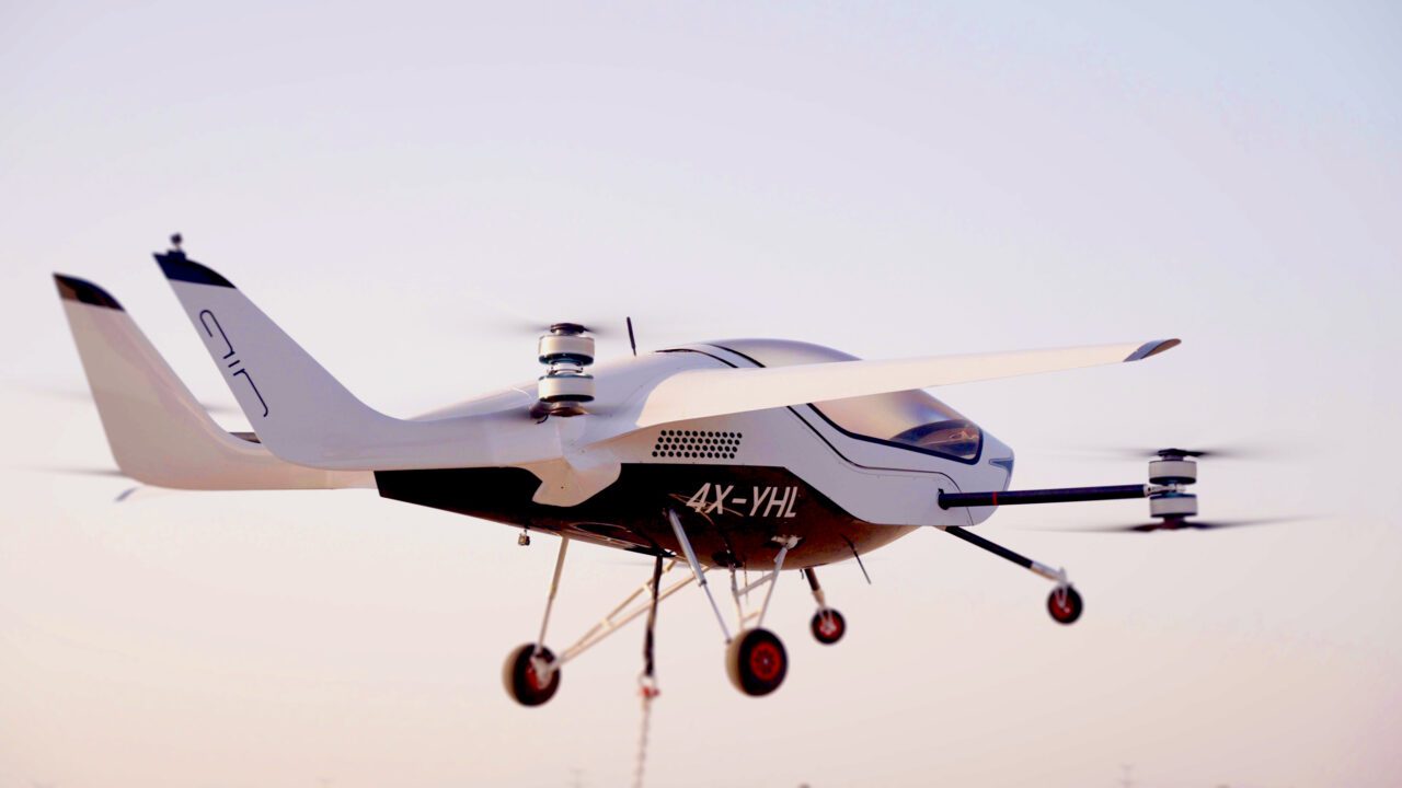 FullScale AIR ONE eVTOL Prototype Performs Its First Hover Flight