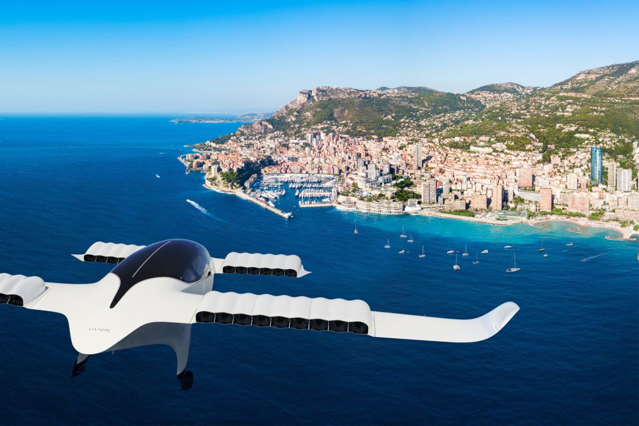 Lilium Jet Achieves Full Transition from Hover to WingBorne Flight