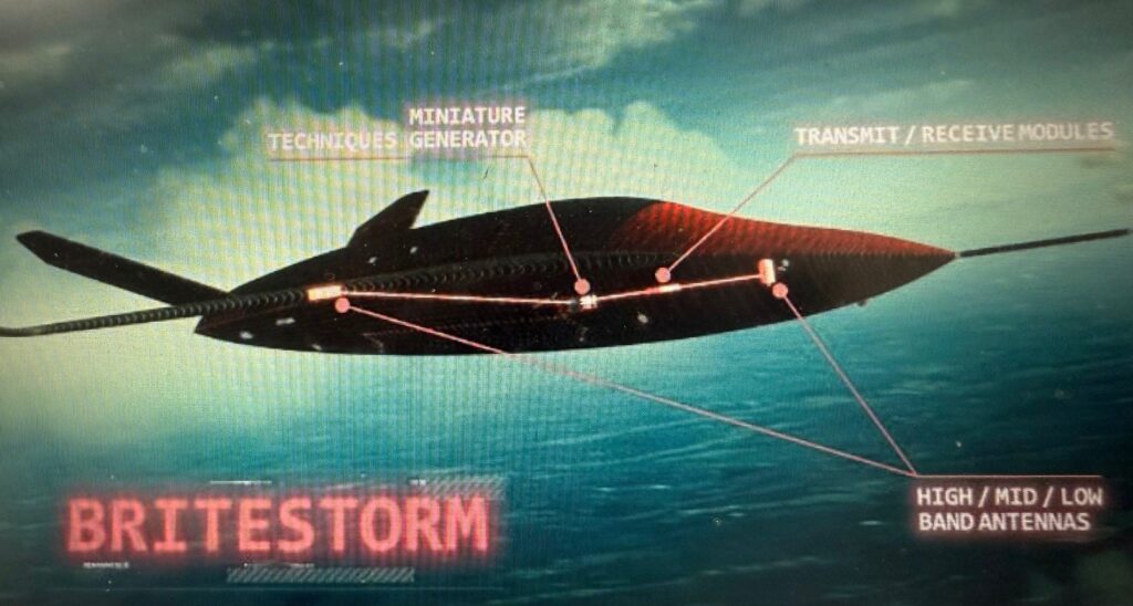 Pictured is a Leonardo schematic of BriteStorm