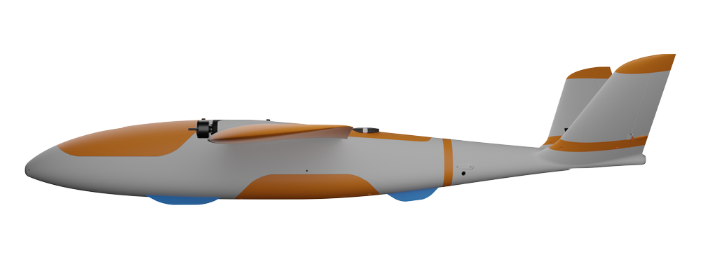 Pictures is Titan Dynamics Blackbird drone.