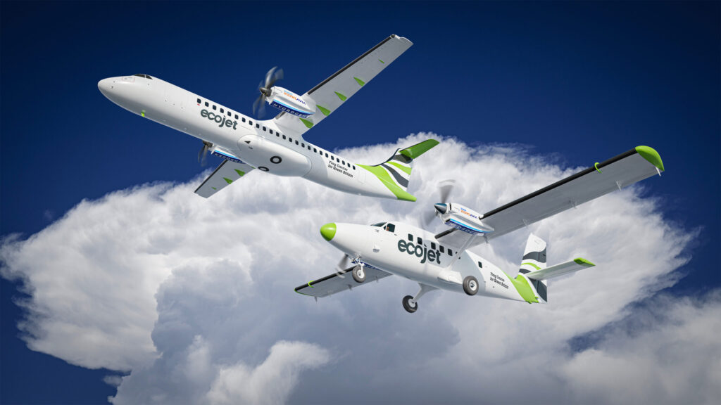 Aircraft used by the Edinburgh-based Ecojet electric commercial airline. (Image: Ecojet)