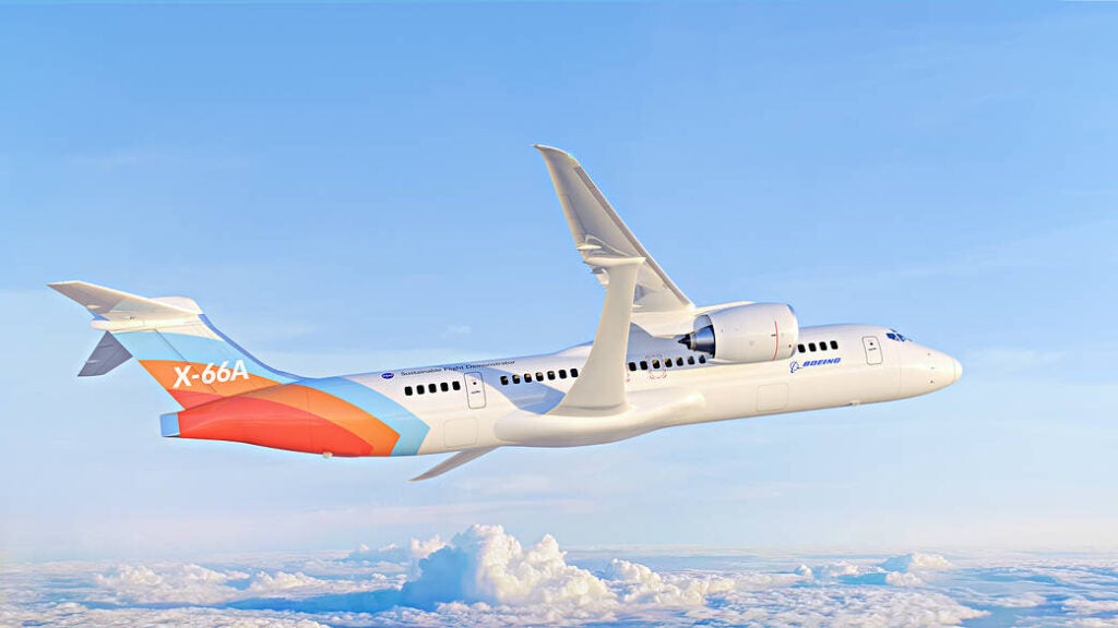 The NASA and Boeing X-66 flight demonstrator project. (Image: Boeing)