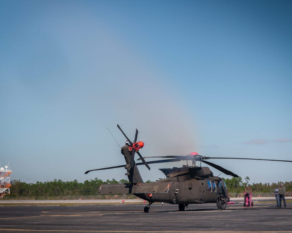 Sikorsky started ground runs on a UH-60M Black Hawk equipped with two Improved Turbine Engines (ITE) in West Palm Beach, Florida. Photos courtesy Sikorsky, a Lockheed Martin company