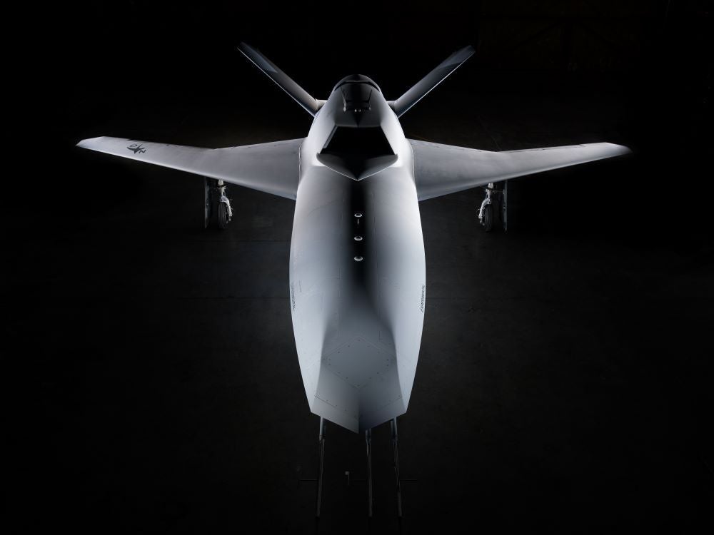Pictured is a Northrop Grumman photo of Project Talon.